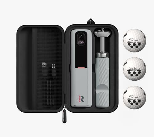 Rapsodo - MLM2PRO Golf Launch Monitor, Simulators for Home & Training, Mobile Launch Monitor for Golf Swing Analysis, Measures Spin Rate & Axis, Tracker & Swing Analyzer, Indoor Outdoor Use