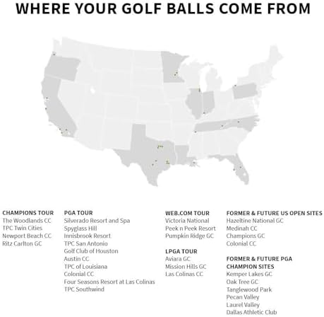 LostGolfBalls Srixon Q Star - Mint Quality Used Golf Balls – 96 Ball Bulk Pack – Cleaned & Graded