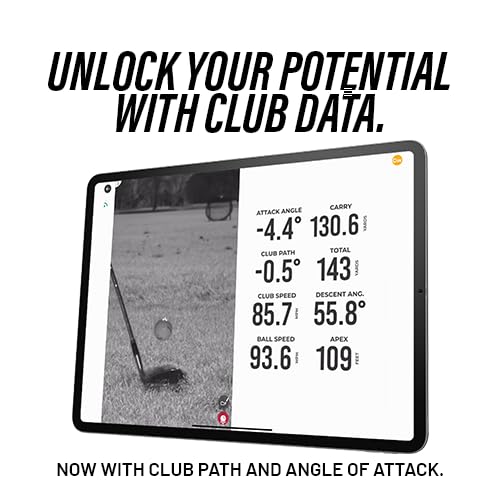 Rapsodo - MLM2PRO Golf Launch Monitor, Simulators for Home & Training, Mobile Launch Monitor for Golf Swing Analysis, Measures Spin Rate & Axis, Tracker & Swing Analyzer, Indoor Outdoor Use