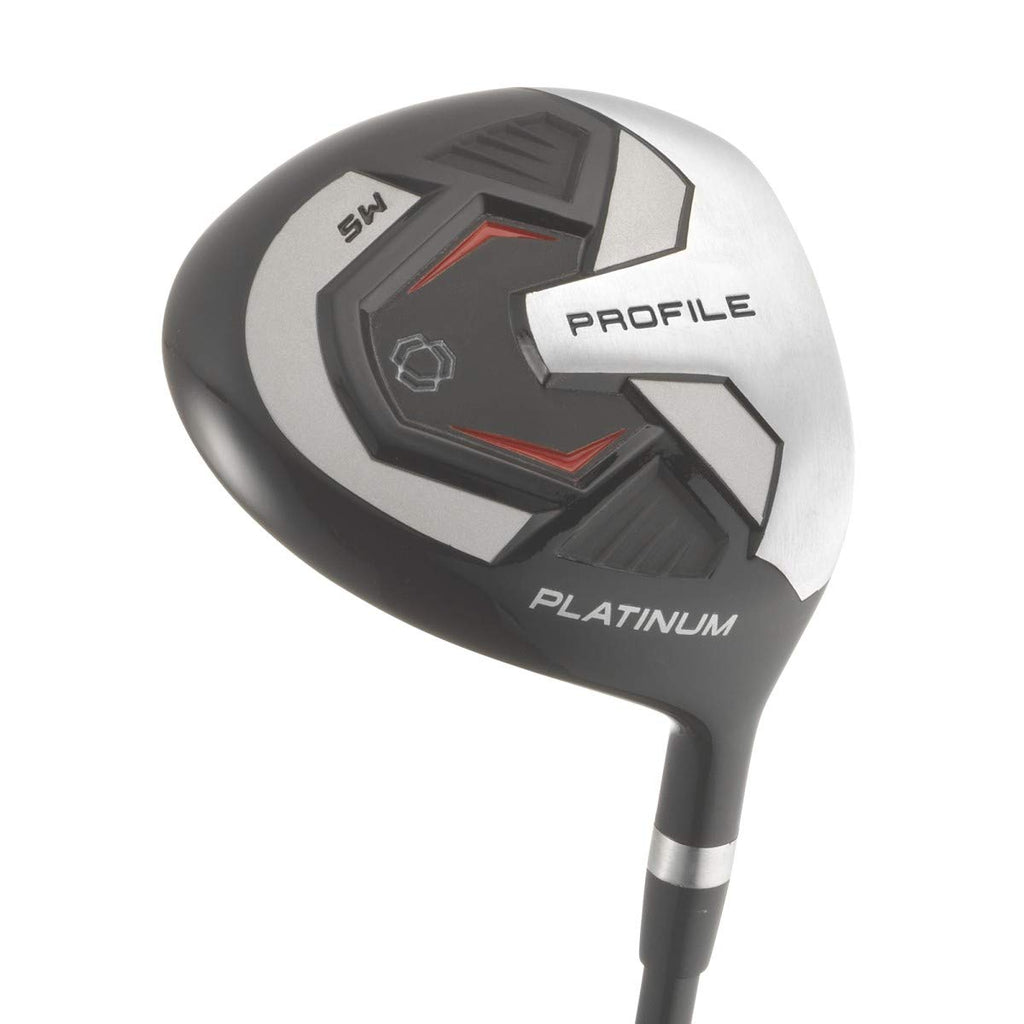Wilson Men's Profile Platinum Complete Golf Club Package Set - Right Handeded, Stand Bag