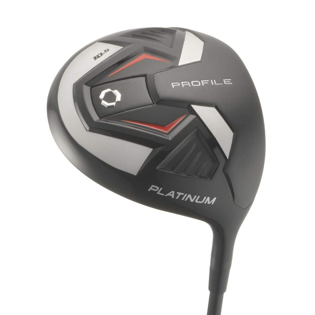 Wilson Men's Profile Platinum Complete Golf Club Package Set - Right Handeded, Stand Bag