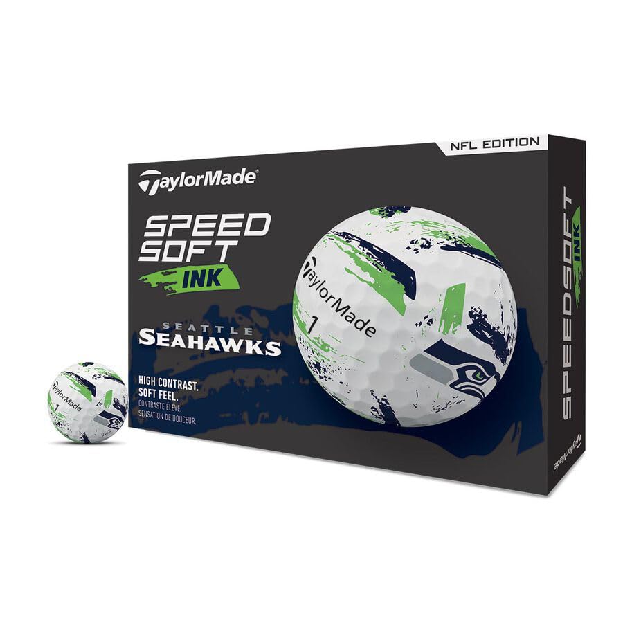 TaylorMade Golf Speed Soft Ink NFL
