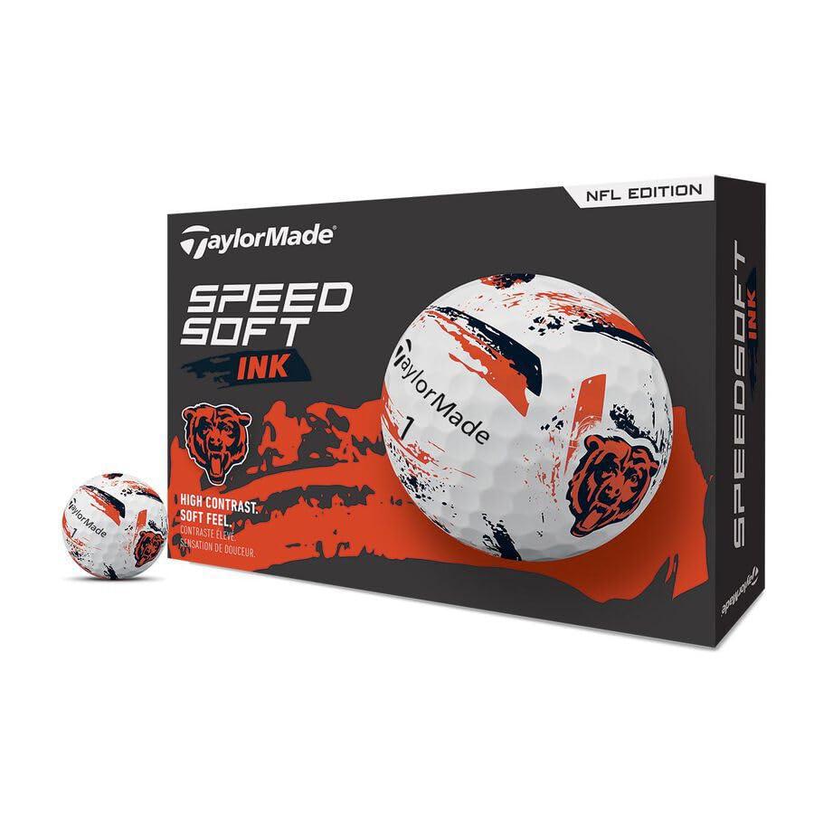 TaylorMade Golf Speed Soft Ink NFL