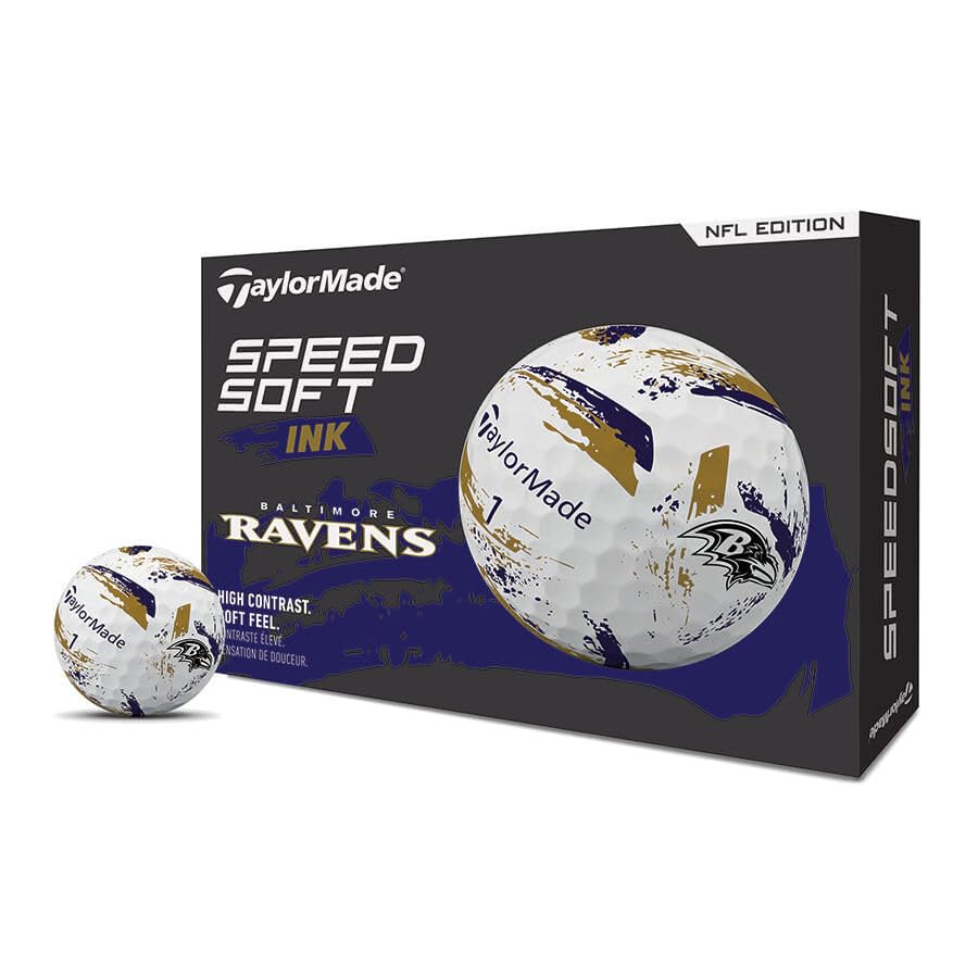 TaylorMade Golf Speed Soft Ink NFL