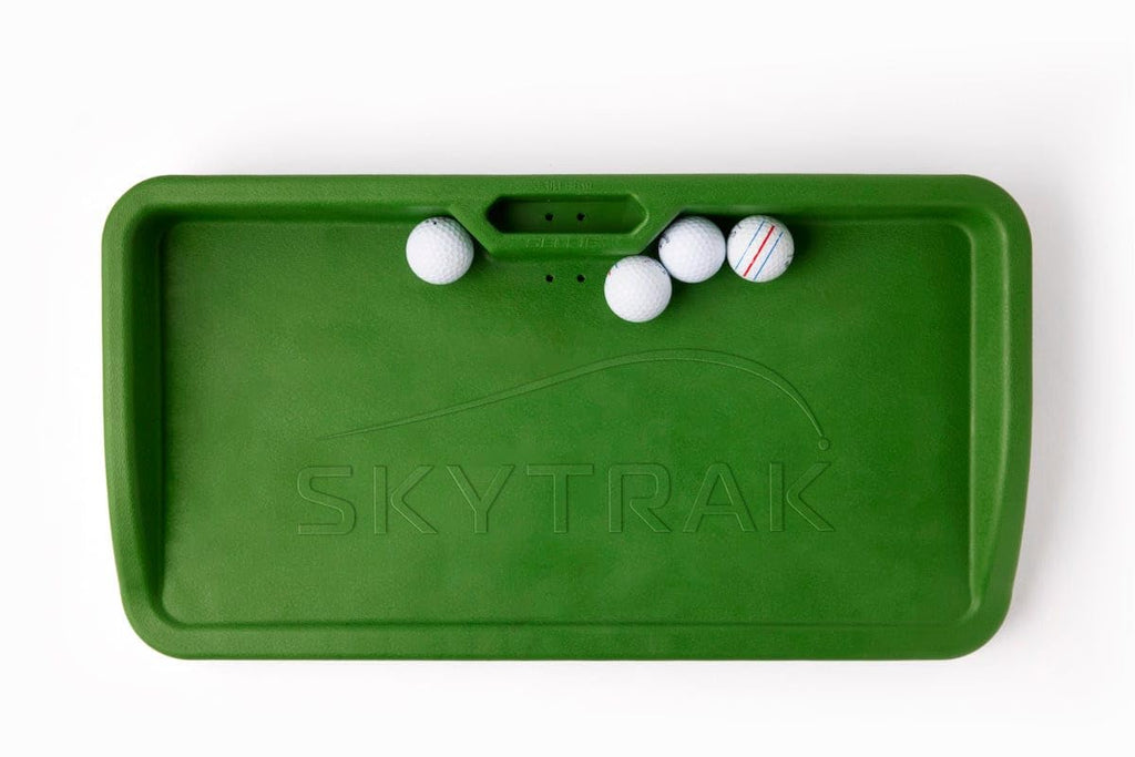 SkyTrak ST+ Golf Simulator – Ultimate Studio Package | Home Golf Simulator with Launch Monitor, Mat, Net & Screen