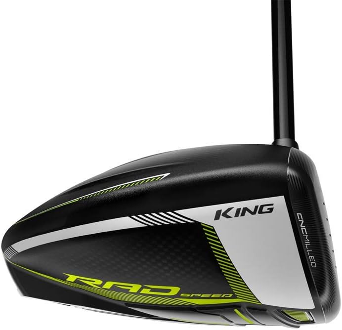 Cobra Golf 2021 Radspeed Driver Matte Black-Turbo Yellow (Men's Left Hand, Project X Hzrdrus RDX Blue, Stiff Flex, 9), Standard