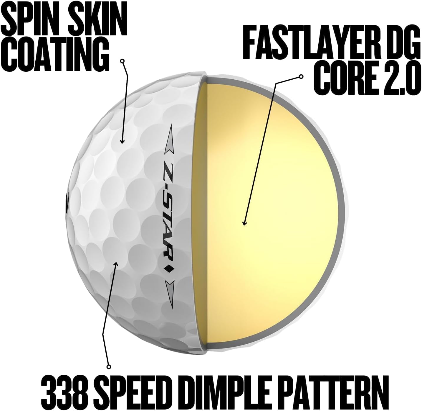Srixon Z-Star Diamond Golf Balls
