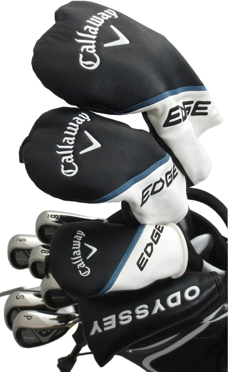Mens Callaway Complete Golf Set - Clubs Driver, Fairway Wood, Hybrid, Irons, Putter Stand Bag Reg Flex
