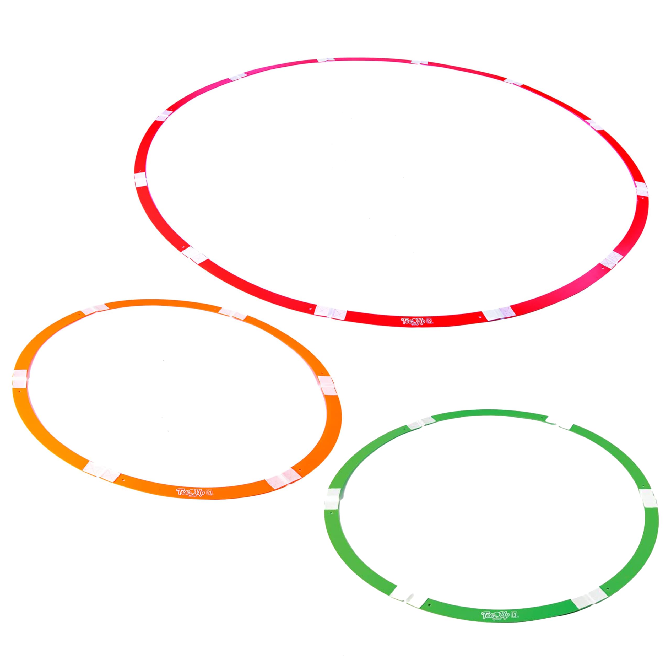 PGA Tour Golf Practice Aids by Golfgen: Premium Chipping Nets, Putting Rings, & Targets, Indoor & Outdoor Training, Improve Accuracy & Control, Master Putting and Chipping, Portable for On The Go