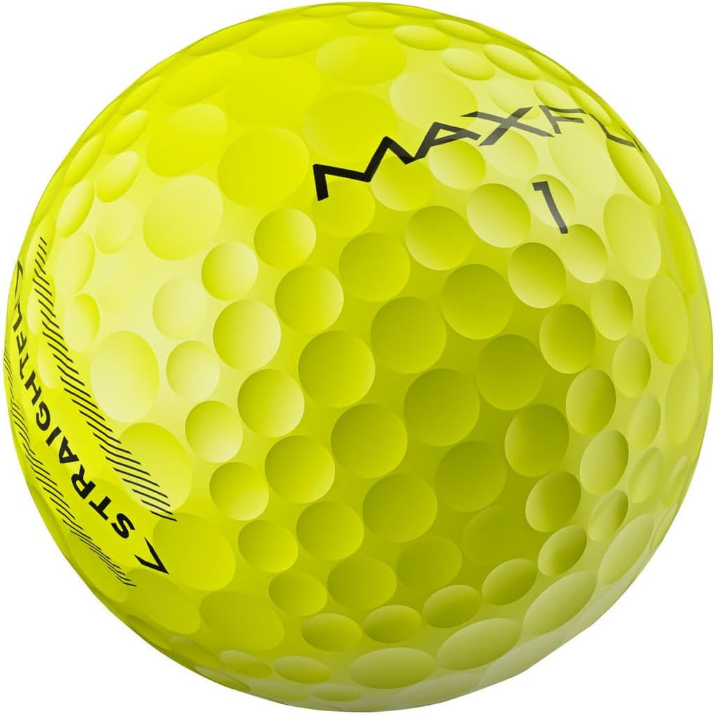 Maxfli StraightFli Golf Balls Variety Pack – 36-Pack (Gloss White, Gloss Yellow, Matte Orange) | Soft Feel, Durable Ionomer Cover | Ideal for Beginners & Recreational Golfers