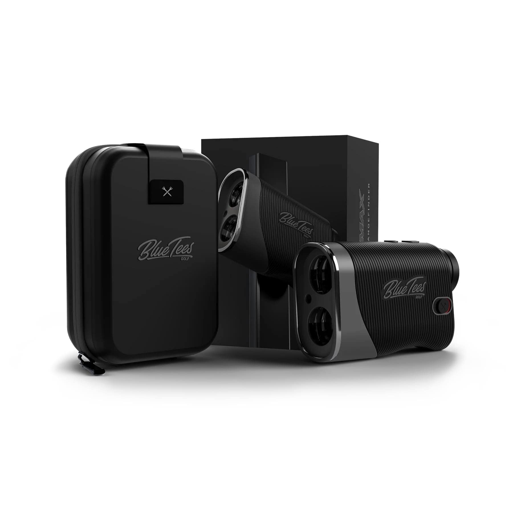 Blue Tees Golf Series 3 Max+ Golf Rangefinder with Slope Switch, 1000 Yards Range Finder, 6X Magnification Laser Rangefinder, Slope Measurement, Magnetic Strip, Flag Pole Locking with Pulse Vibration