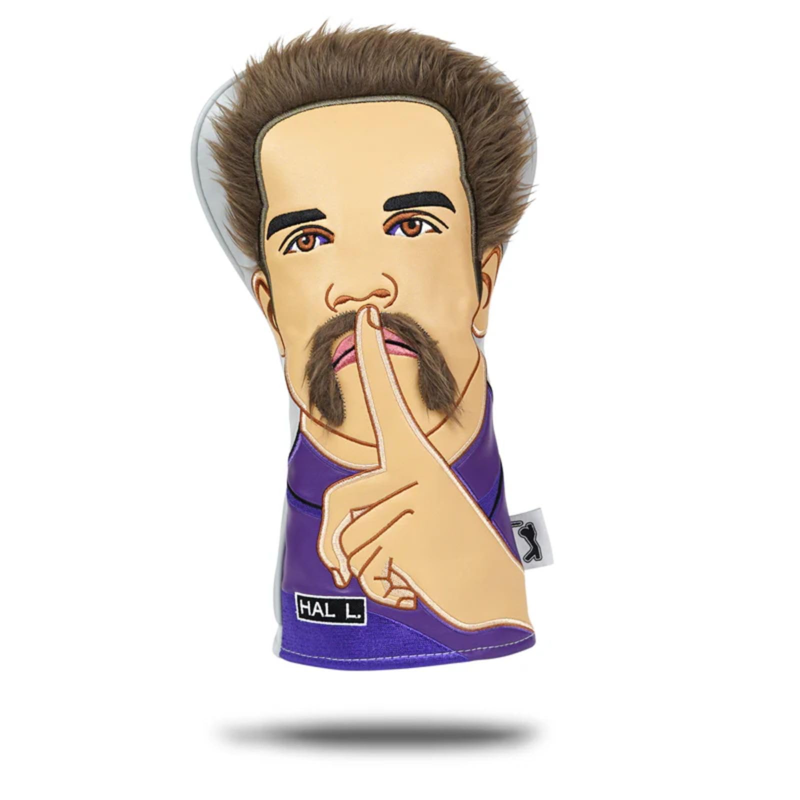 Bogey Bros Headcover - Novelty Golf Headcovers – Funny Golf Head Covers, Driver Cover for All Weather Use, Funny Golf Club Covers with Elastic Necks & Embroidered Designs