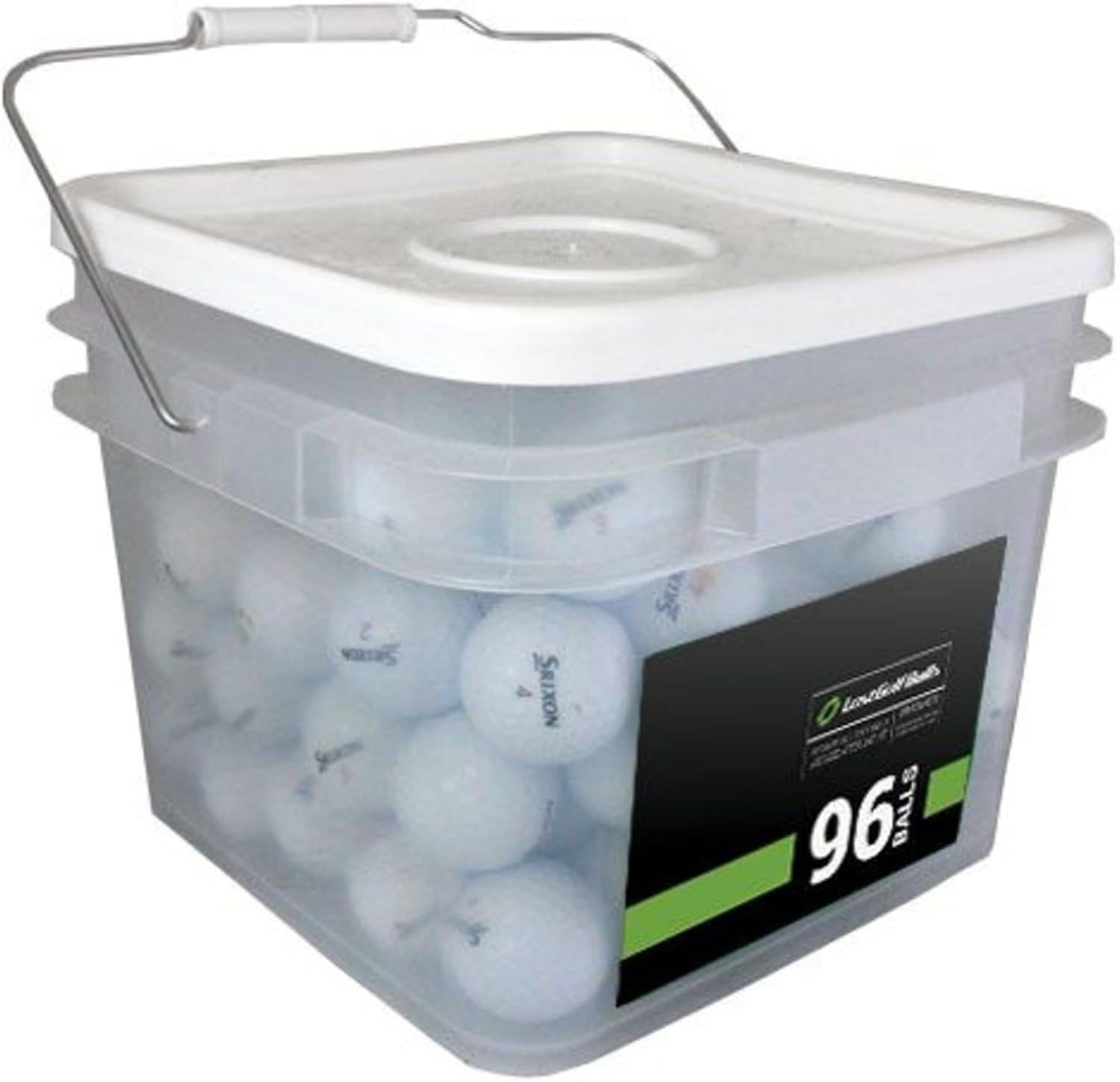 LostGolfBalls Srixon Q Star - Mint Quality Used Golf Balls – 96 Ball Bulk Pack – Cleaned & Graded