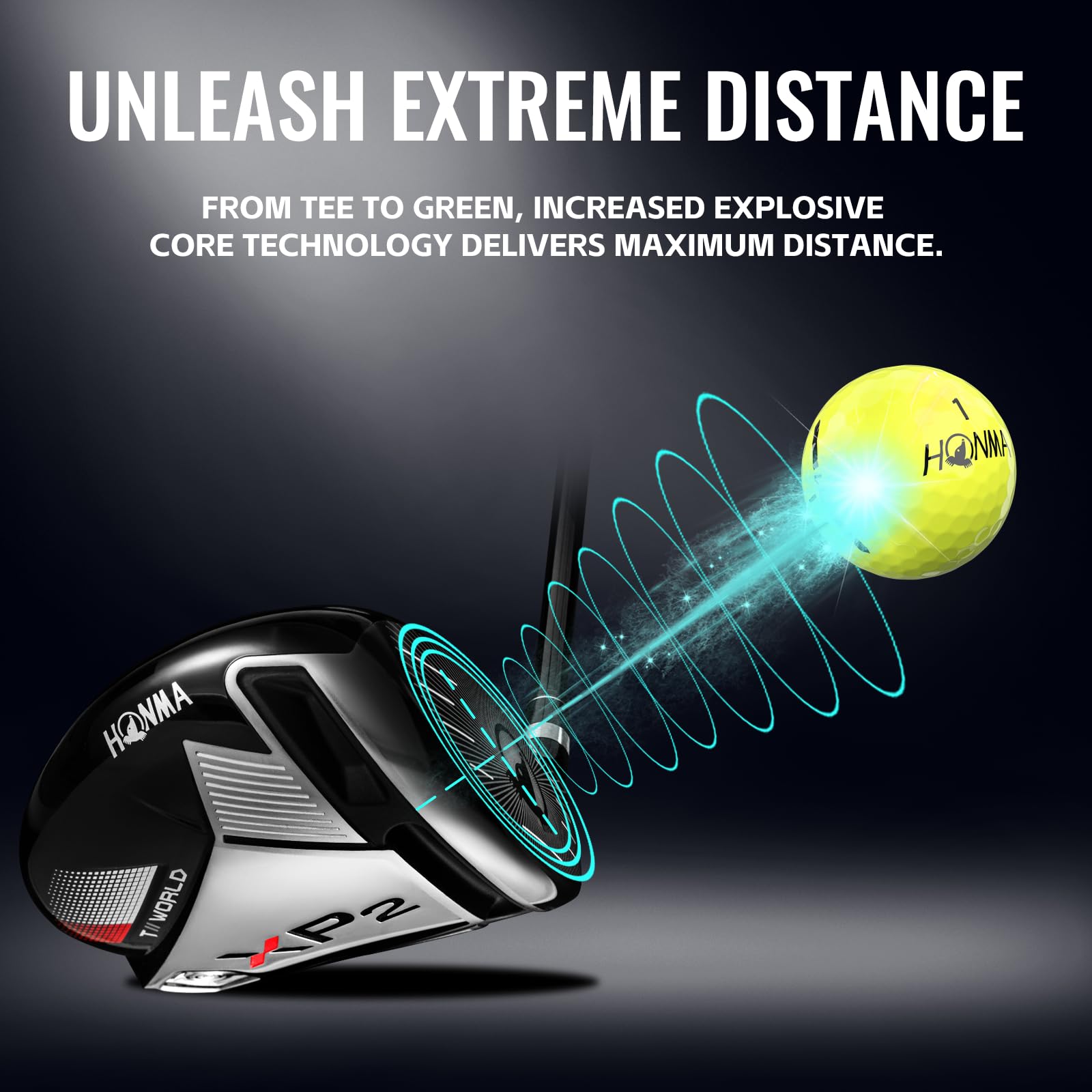 Honma D1 Distance Golf Balls,Extra Soft Feel with Long Distance,High Speed Core with Low Spin Design,Low Compression Golfballs Perfect for Men,Women Beginners,1 Dozen