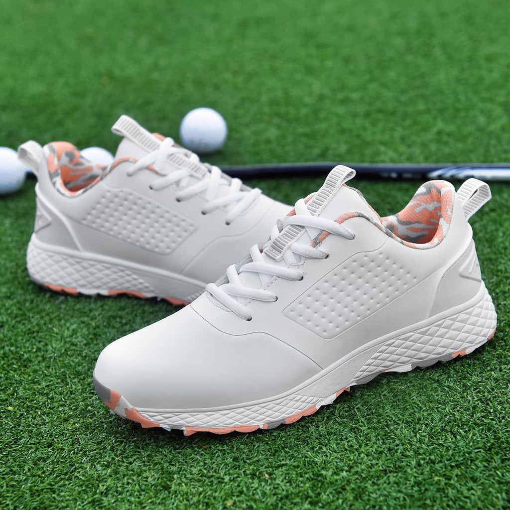 ULTIANT Women Golf Shoes Spikeless Waterproof Golf Sport Sneakers Size5-10