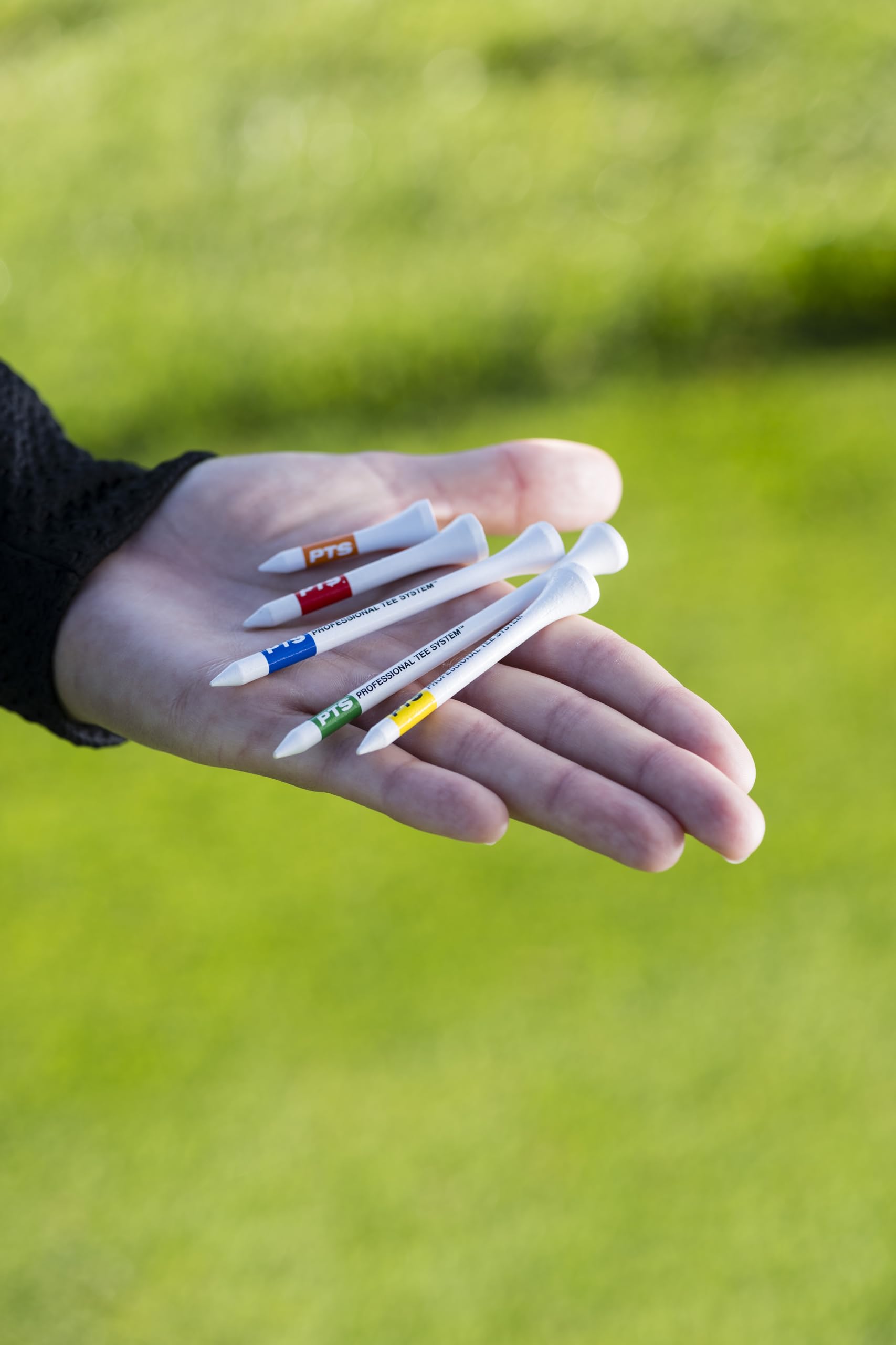 PrideSports PTS Wood Golf Tees | 100 Count, 2-3/4 Inch | #1 Wood Tee on Tour | Best for Drivers & Woods