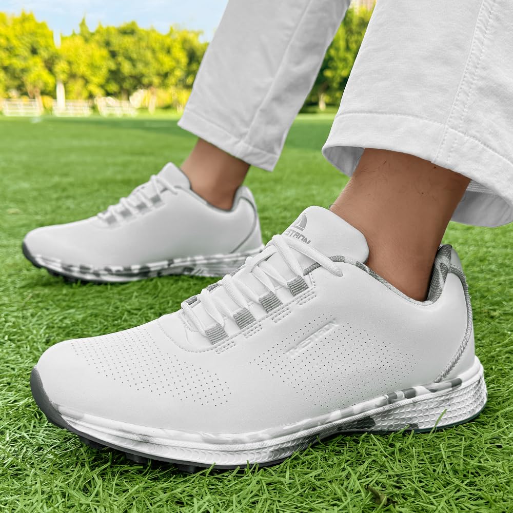 Women Spikeless Golf Shoes Professional Golf Sneakers Ladies Golf Training Walking Shoes Spikeless Golf Footwears