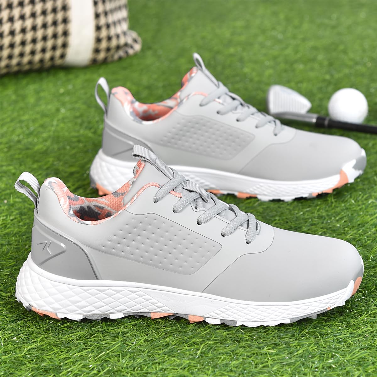 ULTIANT Women Golf Shoes Spikeless Waterproof Golf Sport Sneakers Size5-10