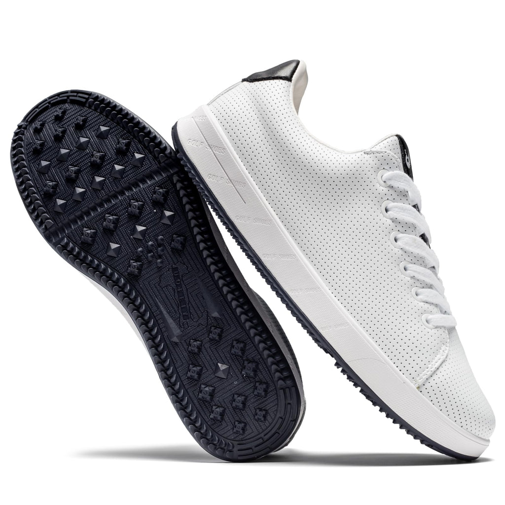 Men's Golf Shoes Professional Spikeless Leather Sneakers Non Slip Low Top Lightweight Comfort Travel Walking Shoes