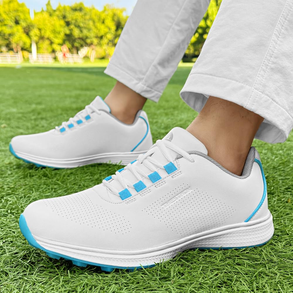 Women Spikeless Golf Shoes Professional Golf Sneakers Ladies Golf Training Walking Shoes Spikeless Golf Footwears