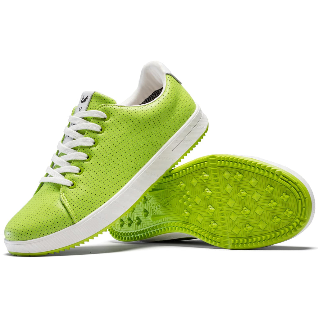 Men's Golf Shoes Professional Spikeless Leather Sneakers Non Slip Low Top Lightweight Comfort Travel Walking Shoes