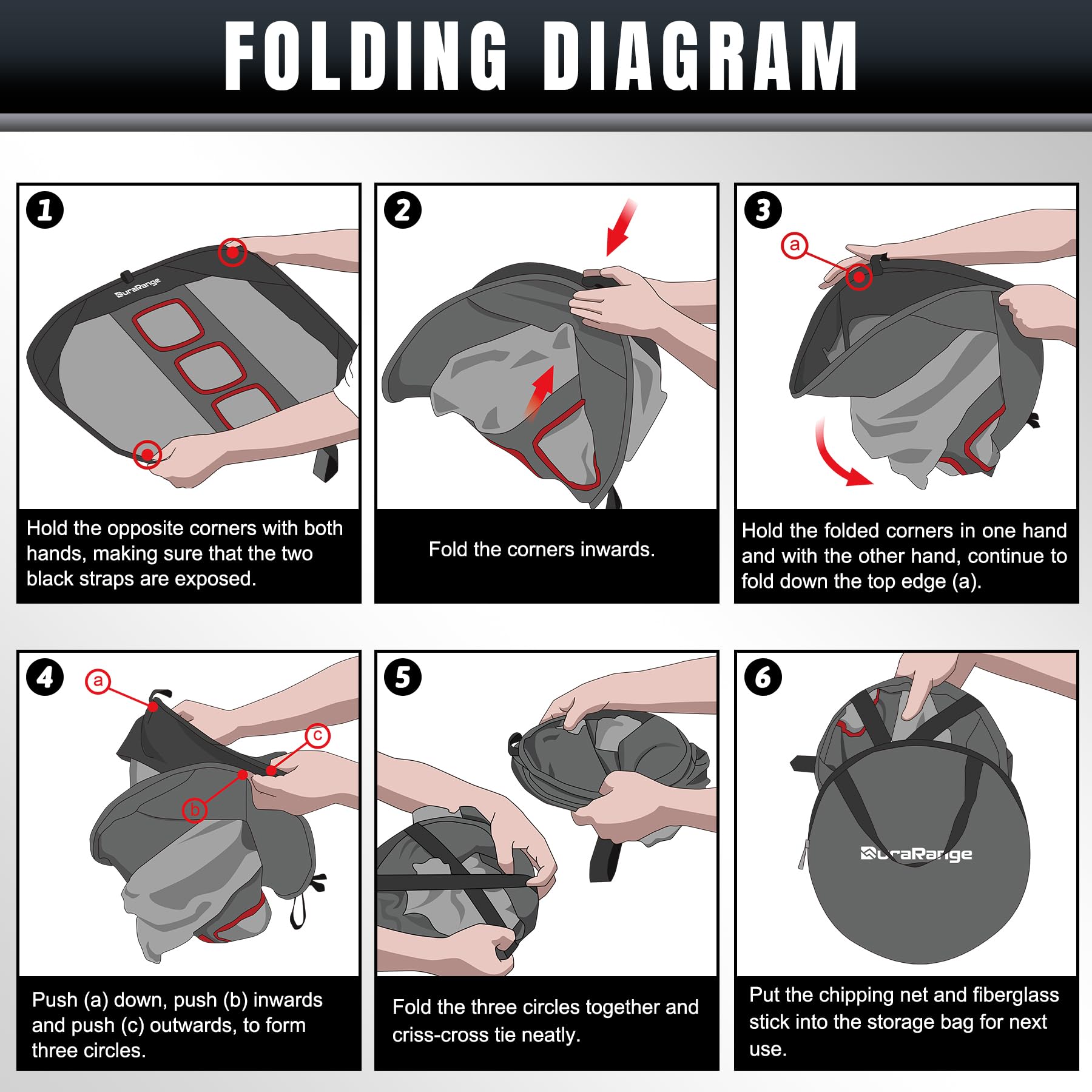 Pop-Up Golf Chipping Net - Ultimate Target Training Chip Aids for Precision & Distance, Outdoor | Indoor Practice, Golfer Gift