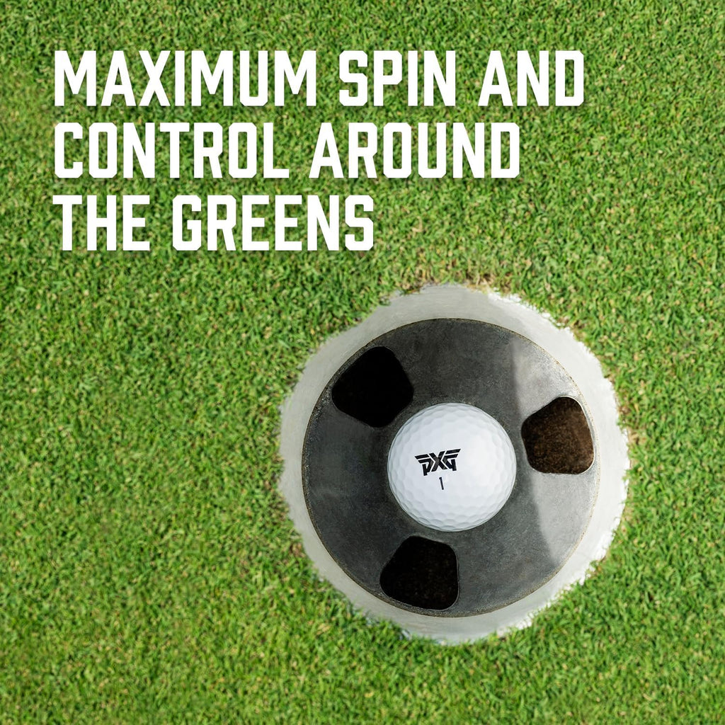 PXG Golf Xtreme Tour Golf Balls for Men, 12 Pack, 4 Sleeves