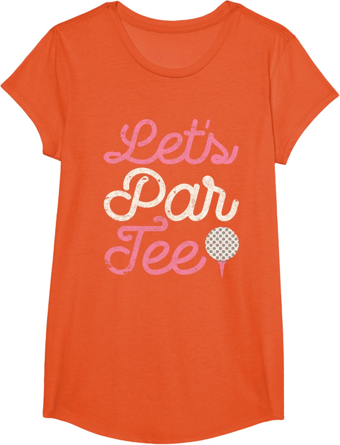 Let's Par Tee Funny Golf Shirt Golfer Girls Women Party Team T-Shirt